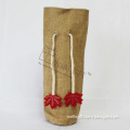 Jute Wine Bag with Pendant